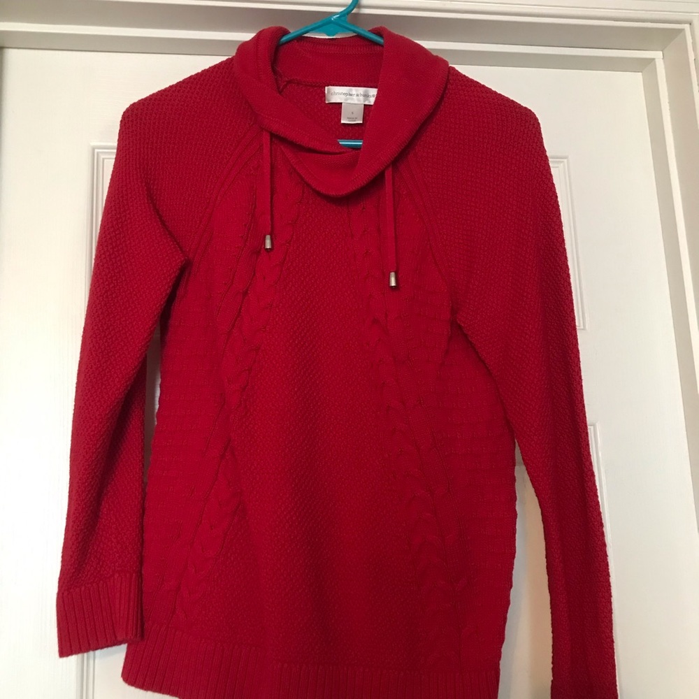 Red sweater